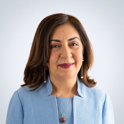 Headshot of Sonya Mughal.